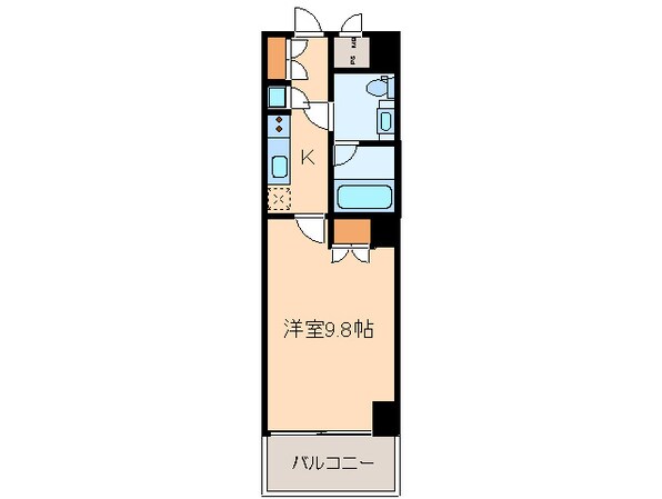 スクエア名駅南の物件間取画像